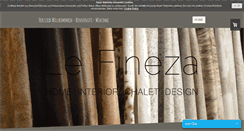 Desktop Screenshot of lefineza.com